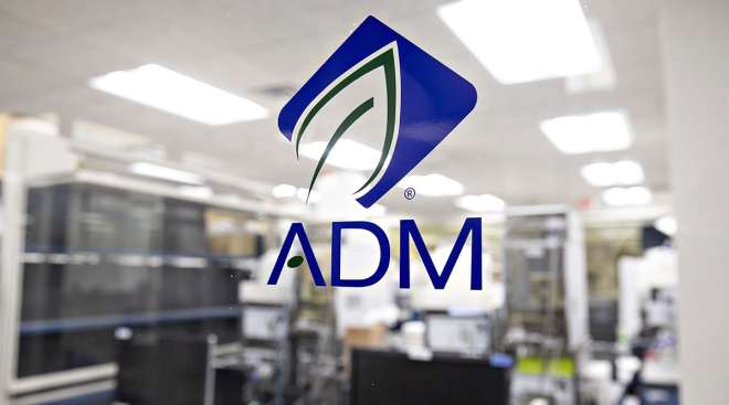 ADM sign at office in Illinois