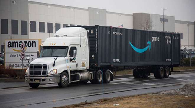 Amazon Prime truck