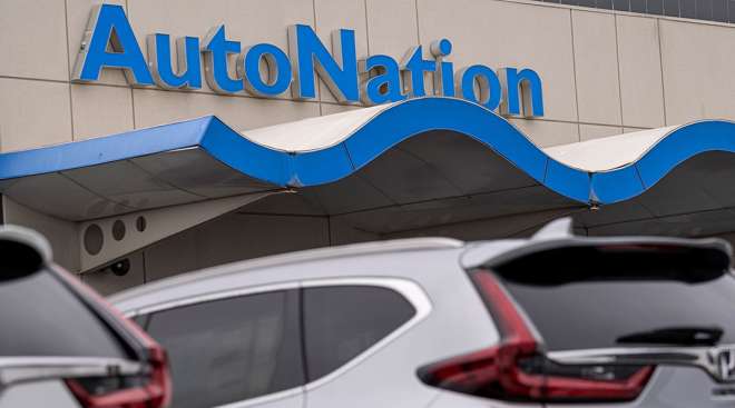 AutoNation sign