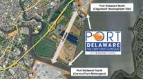 Port Delaware aerial view