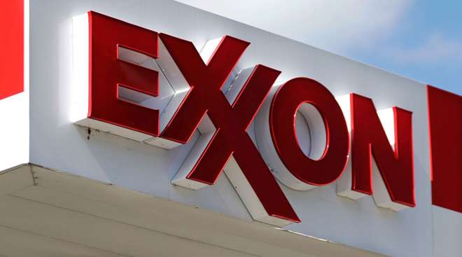 Exxon sign