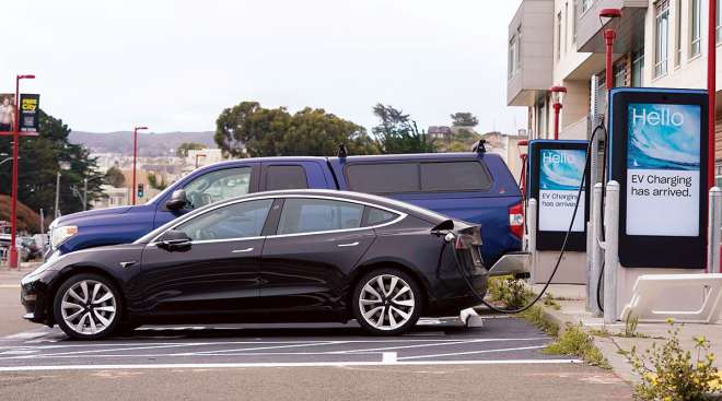 EV charging stations