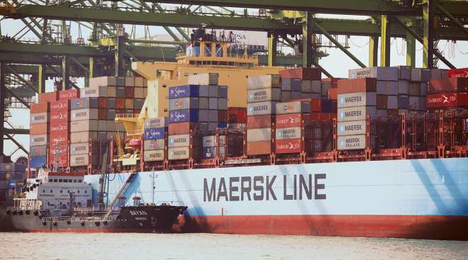 Maersk containership