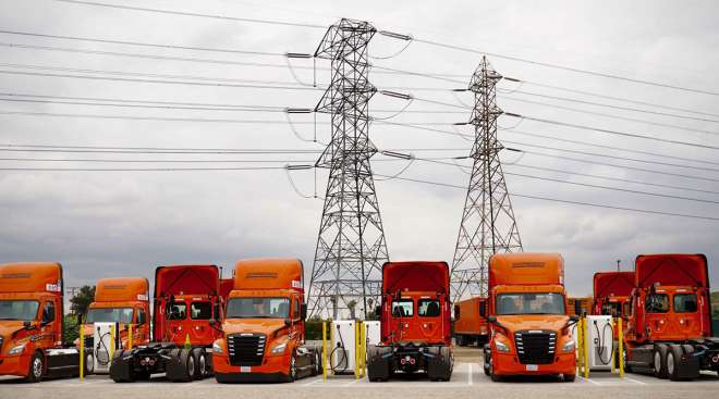 Electric trucks 