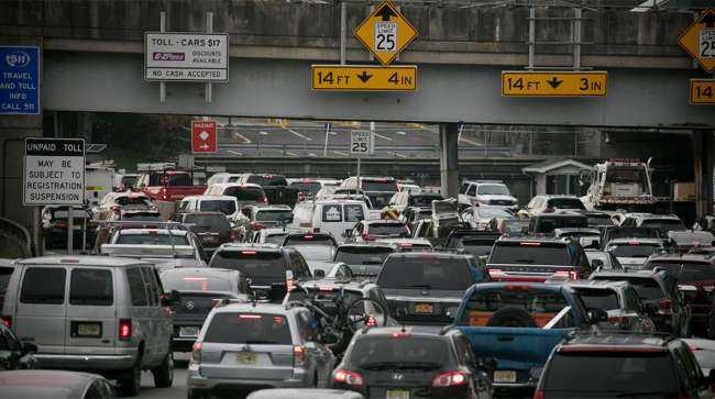 Traffic toward GW bridge