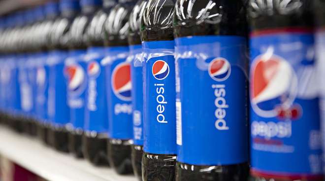 Pepsi bottles