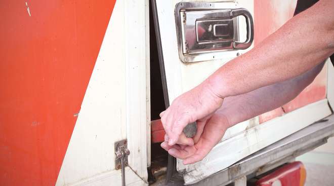 Getty Image depicting cargo theft