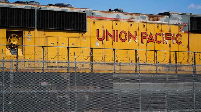 Union Pacific train