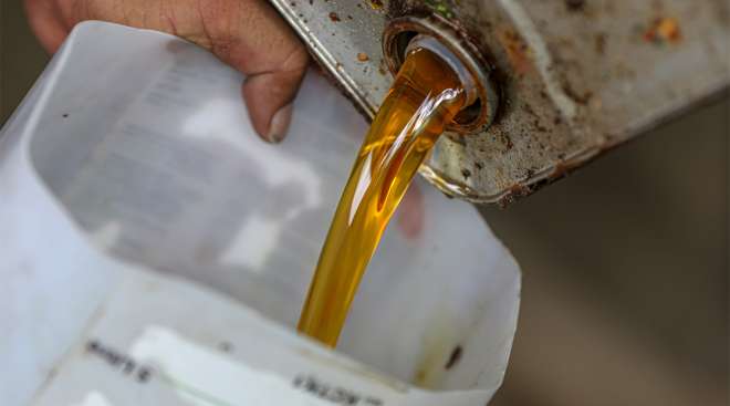 waste oil