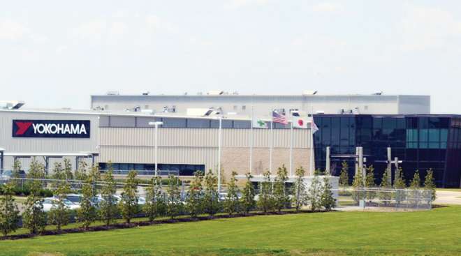 Yokohama tire plant